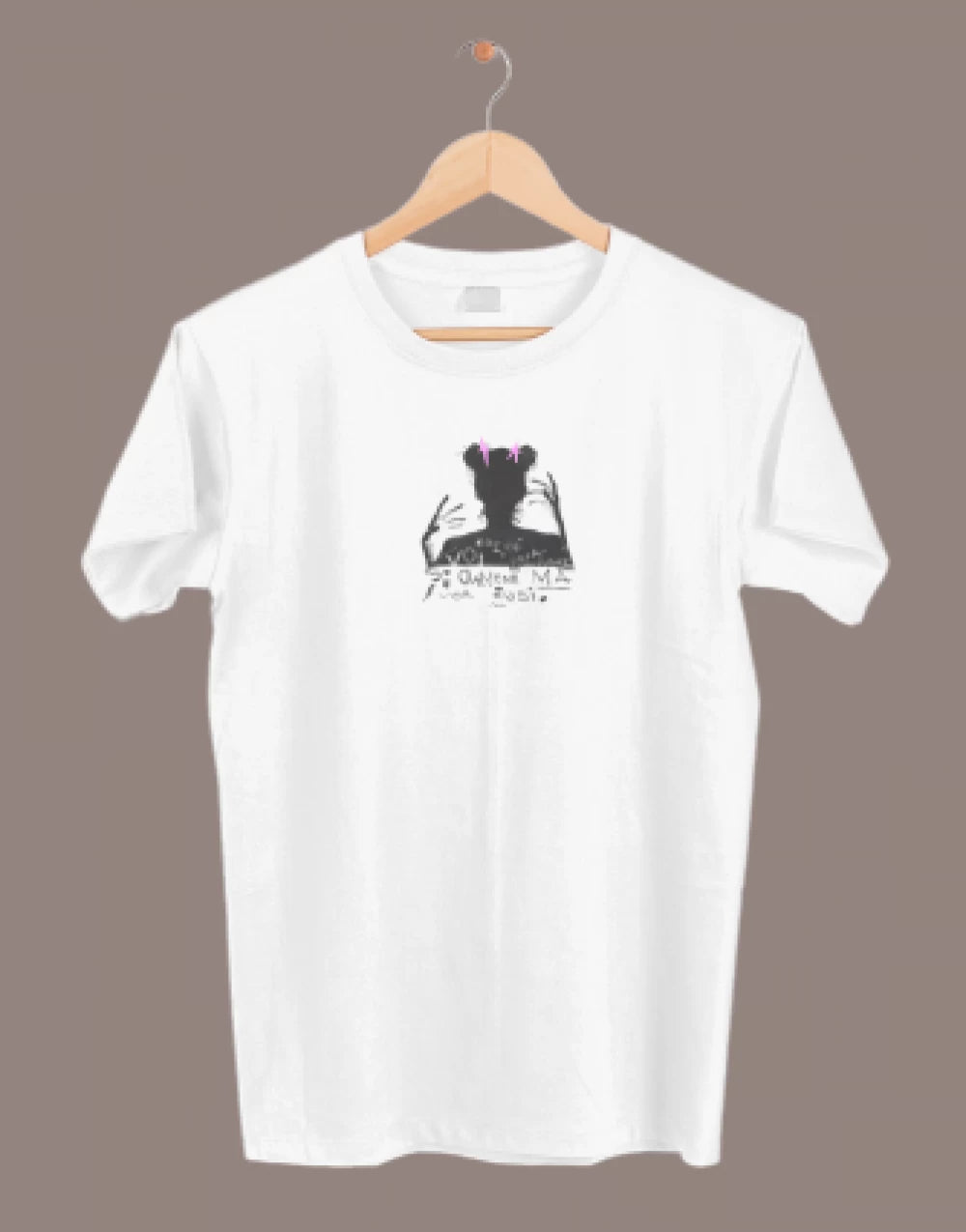 Tricou Oversized C Alb | Irina Rimes