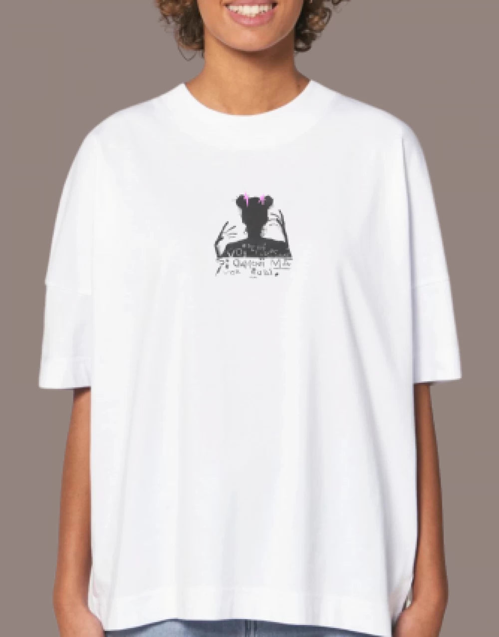 irene Tricou Oversized Negru '' Nu uita cat te-am iubit '' | Irina